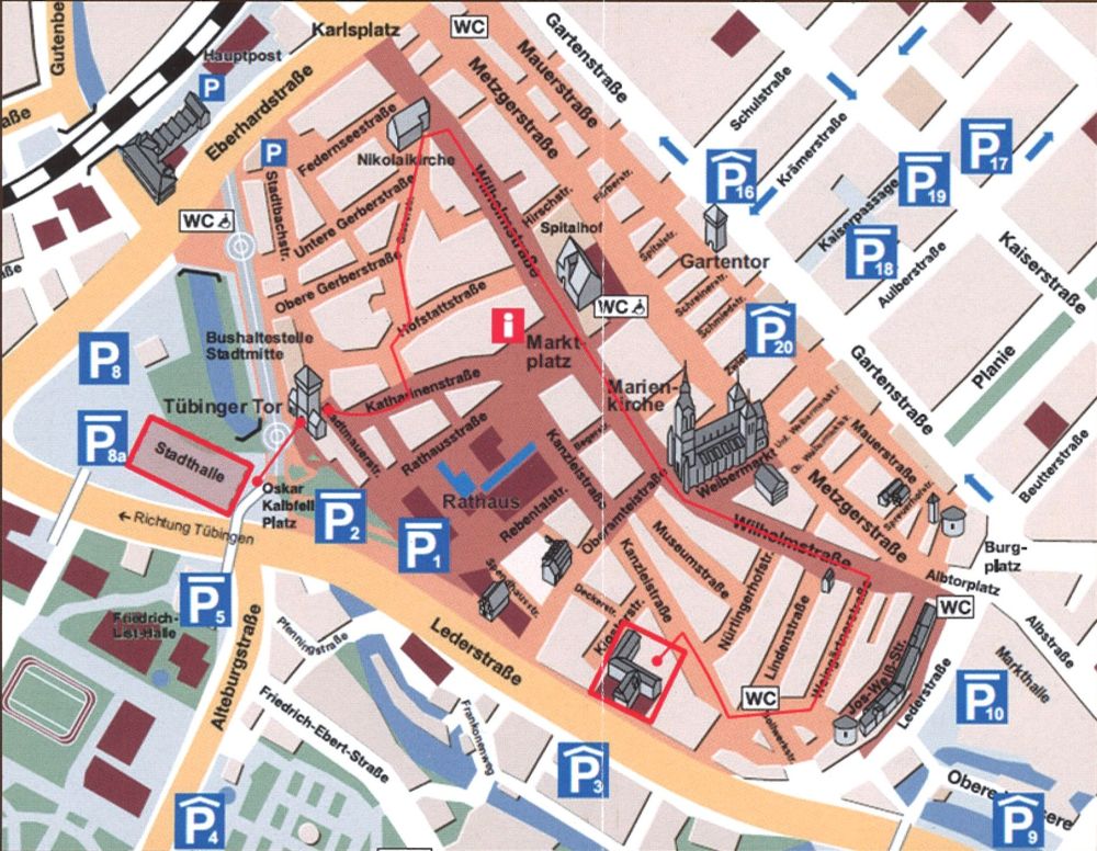 2017 Landesschützentag - Wegbeschreibung / Parkmöglichkeiten